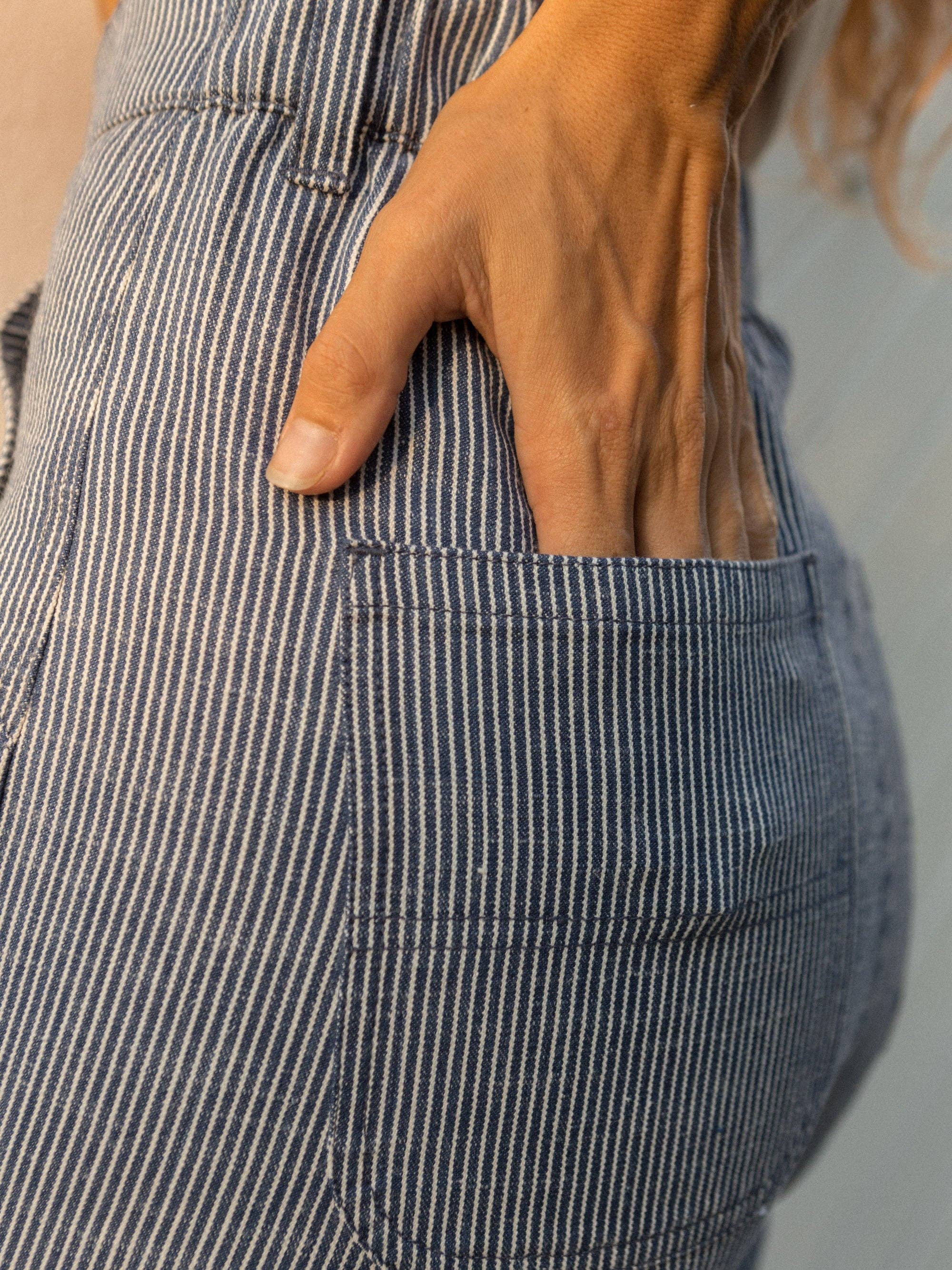 Railroad Stripe Painter Pants for wholesale on Faire5