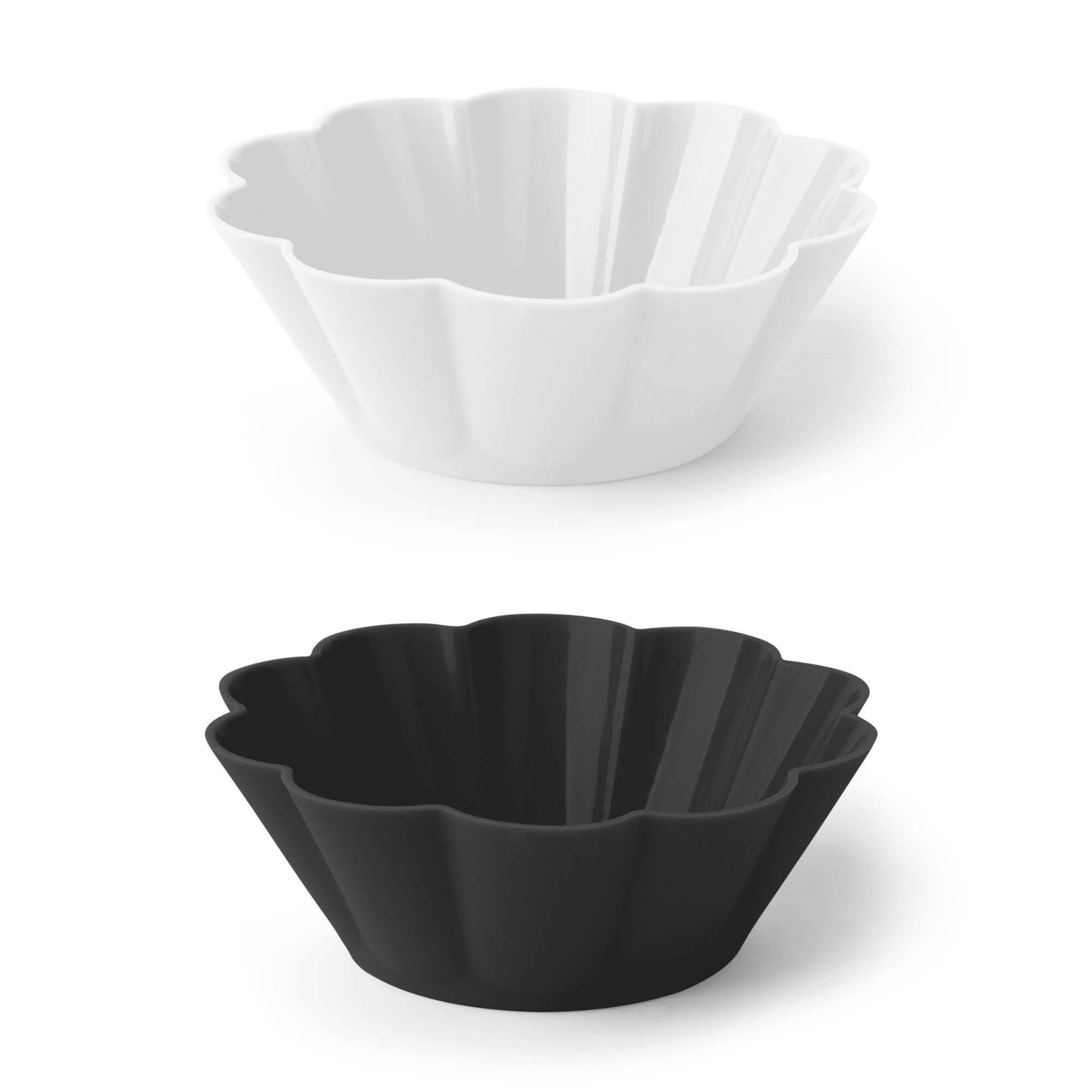 Fox Run Brands - Vente Caissettes en papier pour cupcakes/muffins - Cupcake en silicone réutilisable Bakelicious, lot de 12, 3 x 3 pouces4