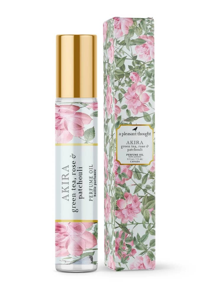 Akira | Green Tea, Rose & Patchouli | Perfume Oil for wholesale by A Pleasant Thought