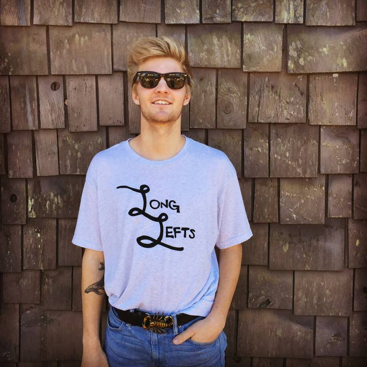Long Lefts Logo T-Shirt for wholesale by Long Lefts Clothing