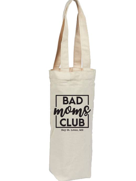 Bad Moms Club Bottle Bag for wholesale by Familiar Goods