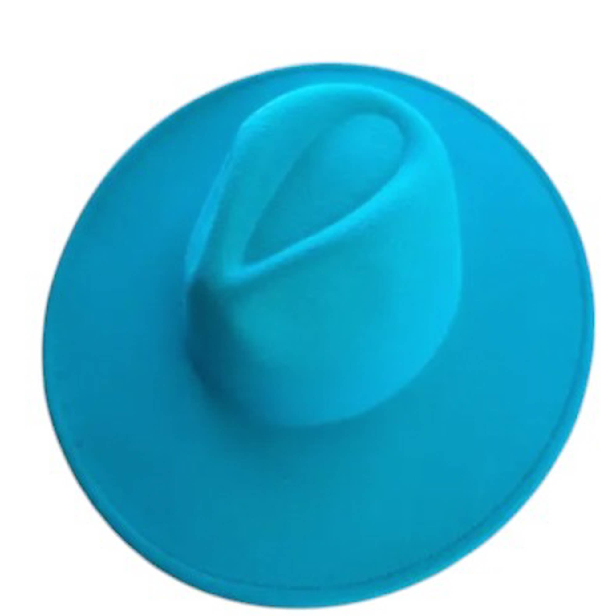 Portia Hat - Venta al por mayor Sombrero fedora - Unisex - Sombrero Clásico de Fieltro de Ala Ancha Disponible en 25 Colores!!10