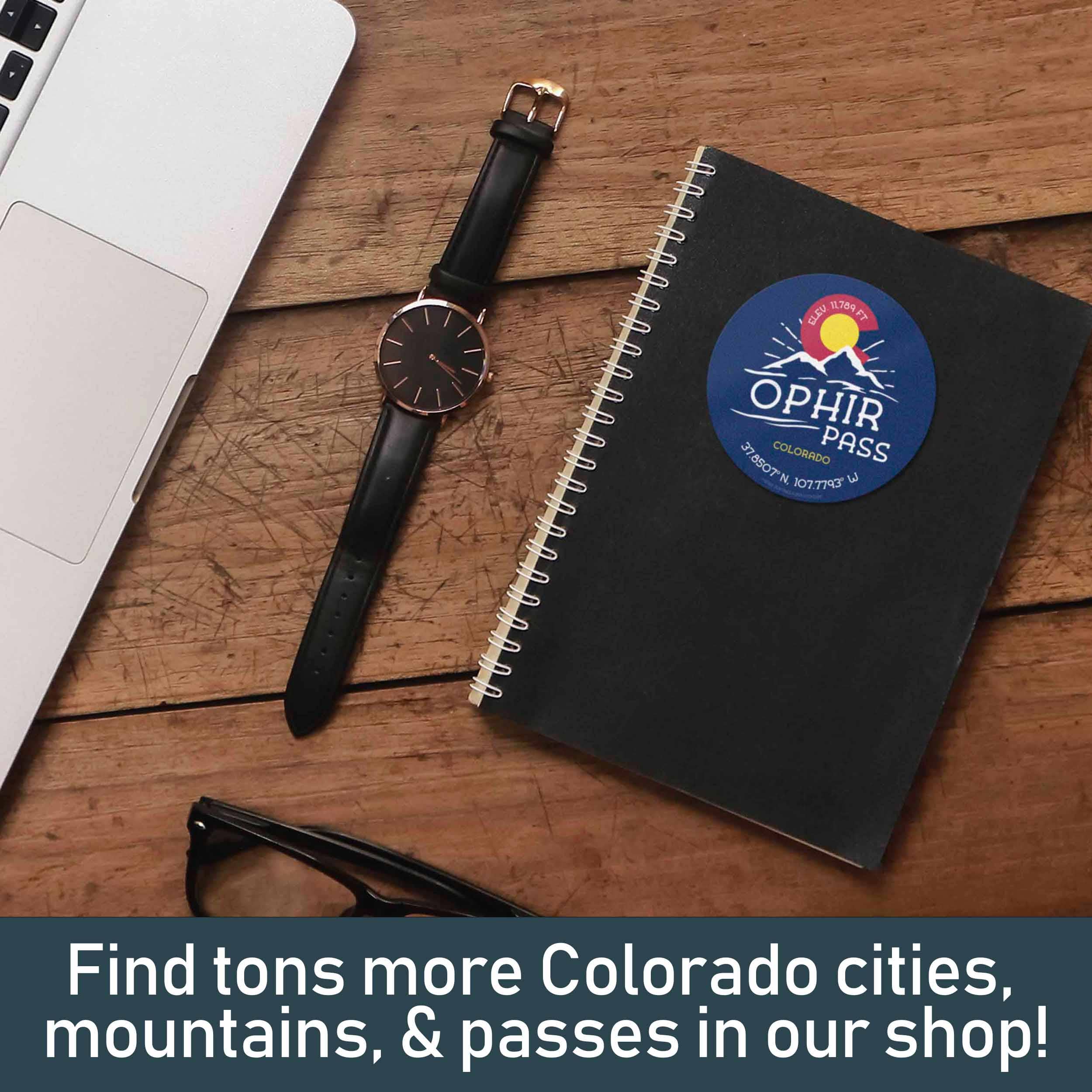 Sentinel Supply - Wholesale Sticker - California Pass Colorado Stickers5