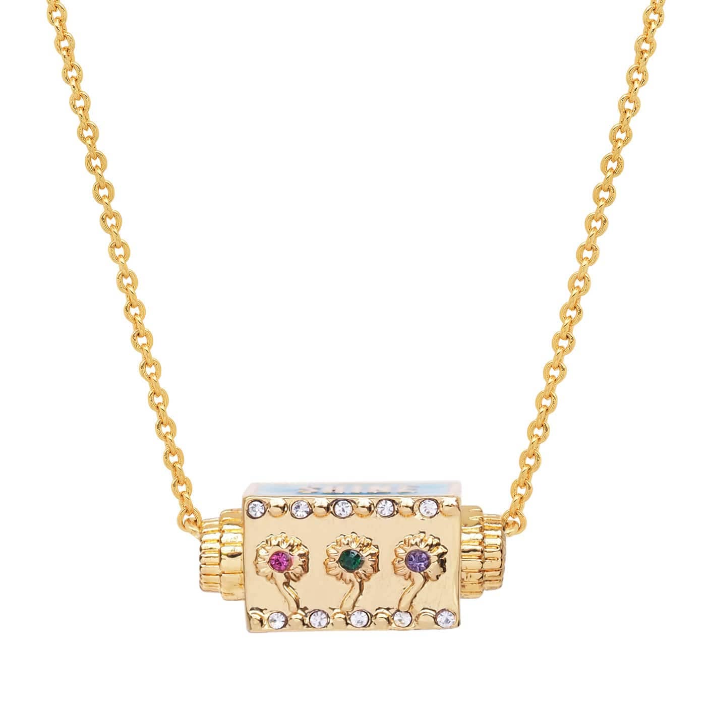 Gold Rise and Shine Spinner-Halskette für den Großhandel auf Faire3