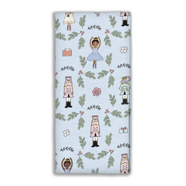 The Nutcracker Holiday Tea Towel for wholesale by Pippi Post
