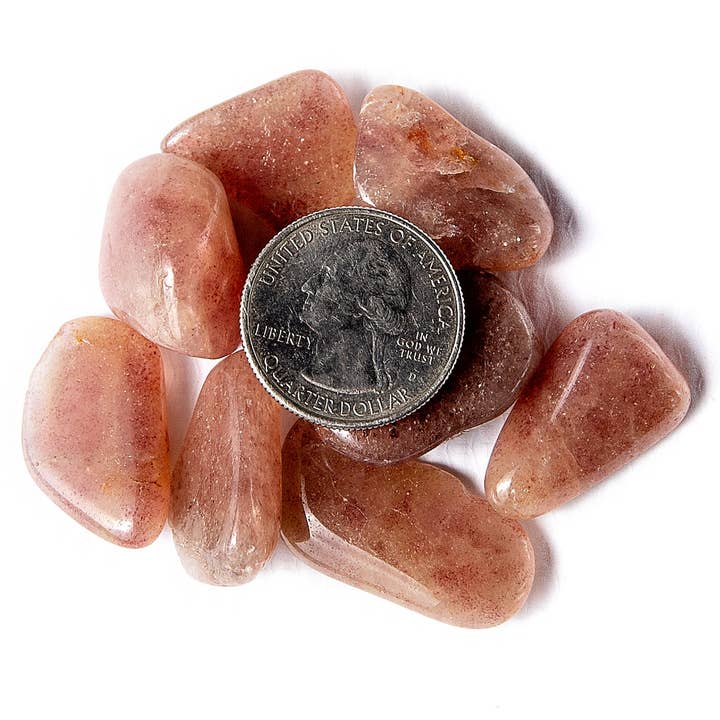 Small Tumbled Red Aventurine for wholesale by Tree of Life Gems