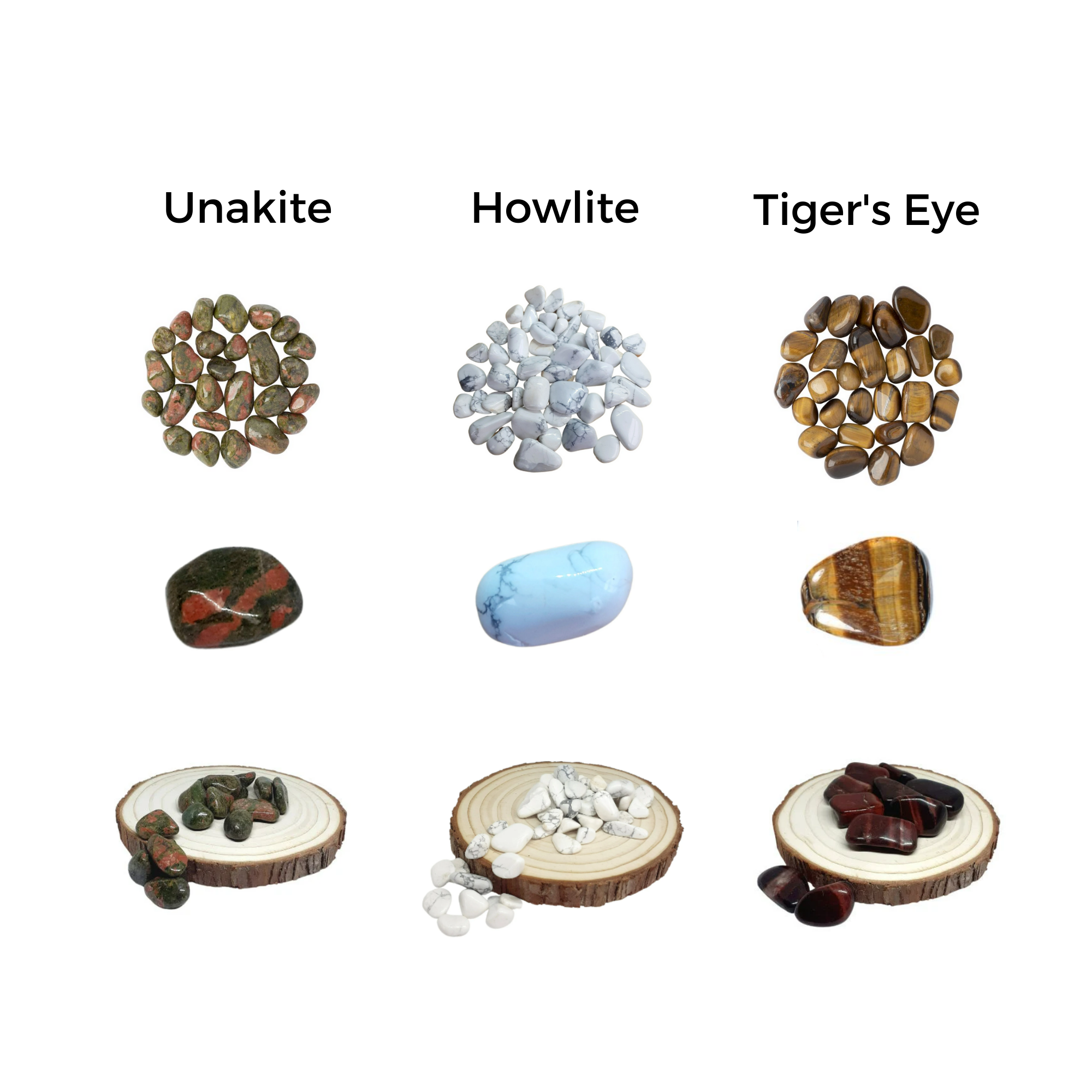 A Thousand Crystals - Venta al por mayor Piedras/cristales espirituales - Cristales de piedra pequeños pulidos, éticamente obtenidos, de 15 a 20 mm17