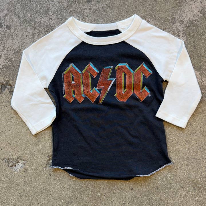 3/6M - ACDC Raglan pour la vente par Rowdy Sprout