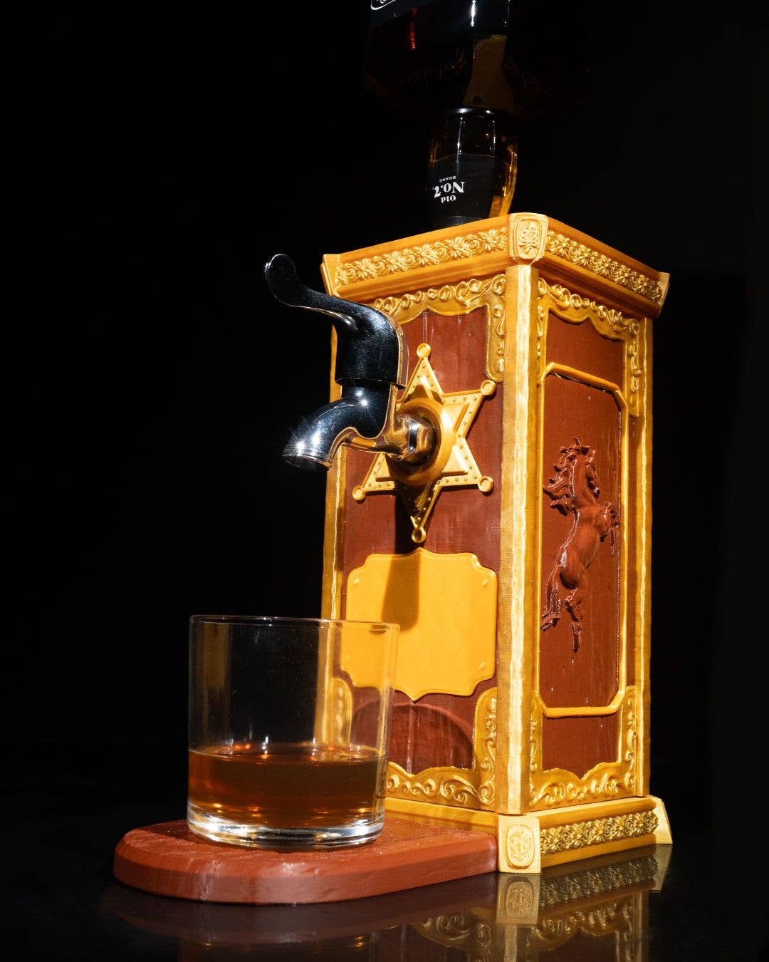 Clew Bay Leather & 3D Printing - Wholesale Drink Dispenser - Western Drink Dispenser4