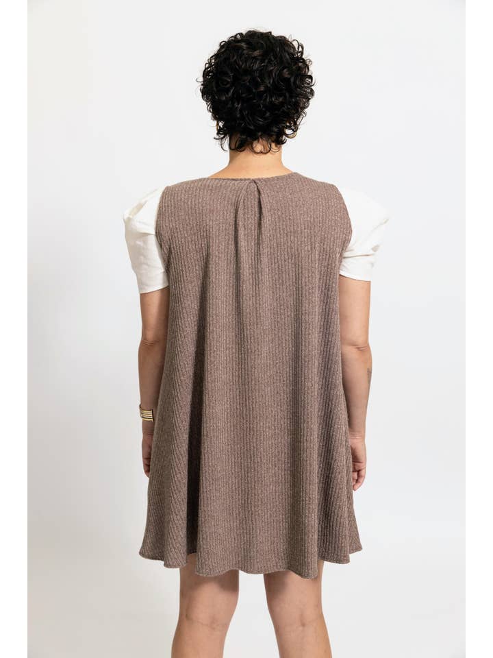 CQuinn - Wholesale Dress - Women's - Belfast Dress - Mocha1