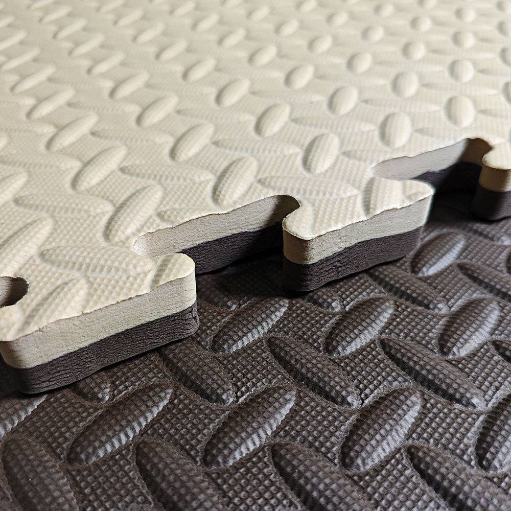 TQ FURNITURE – Großhandel Fußmatte – Softplay - Packung mit fünf wendbaren großen EVA-Matten 3ft x 3ft x 0,75" jeweils9