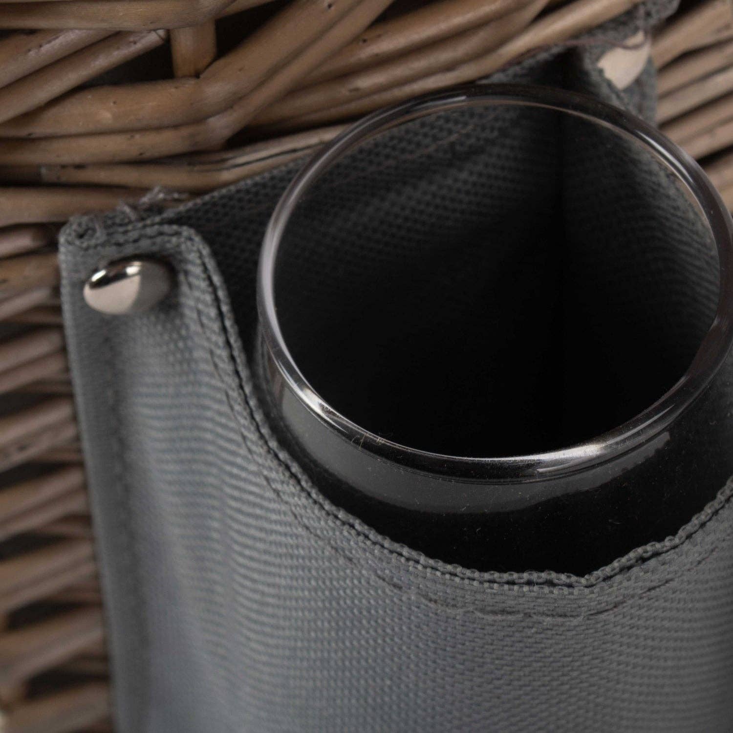 Red Hamper – wholesale Wine tote – Single Bottle 2 Champagne Glass Carrier8