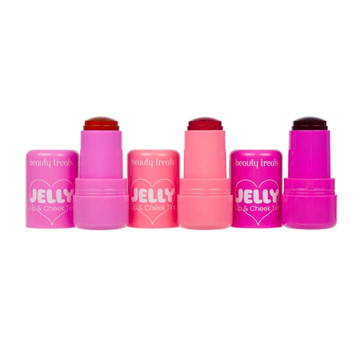 PINEAPPLE Beauty - Wholesale Lip Stain/Dye/Tint - Beauty Treats 217 Jelly Lip & Cheek Tint - 24 pcs