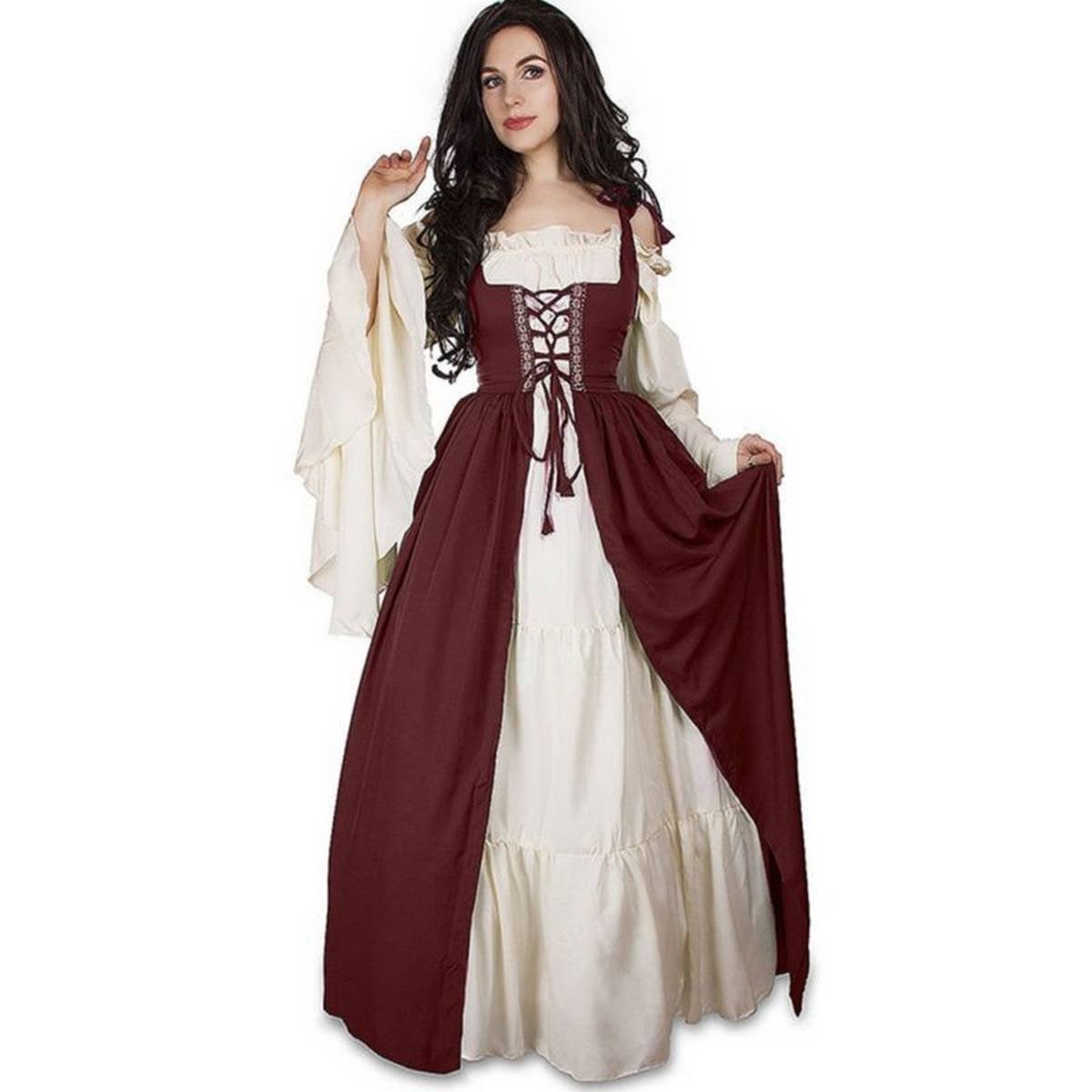 ACCITY - Wholesale Costume - Women's - HALLOWEEN BONDAGE CORSET DRESS COSTUME_CWMM15065