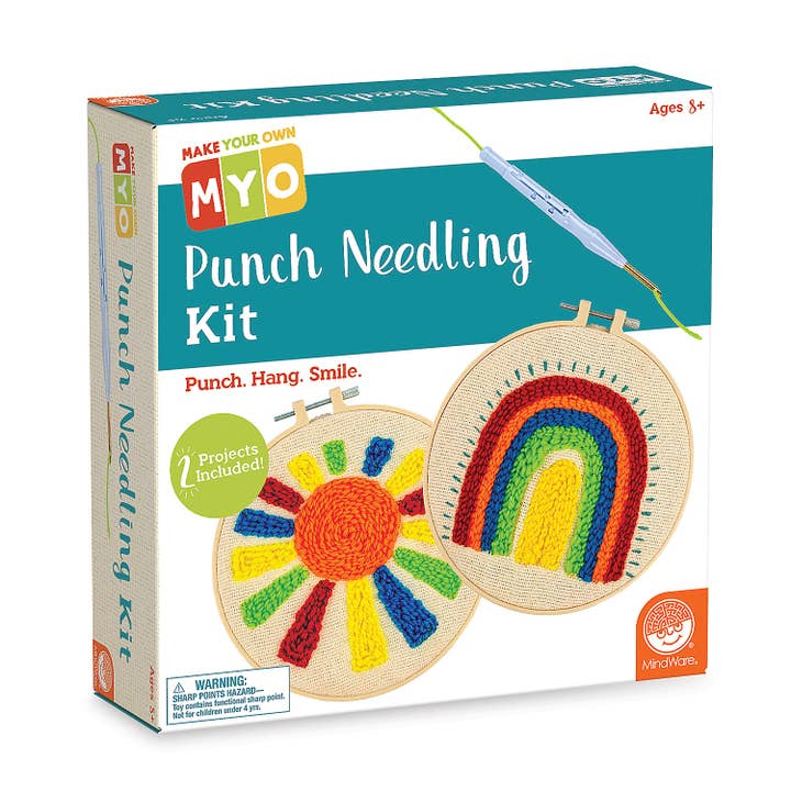 MindWare & Peaceable Kingdom - Wholesale DIY Craft Kit - Myo Punch Needling
