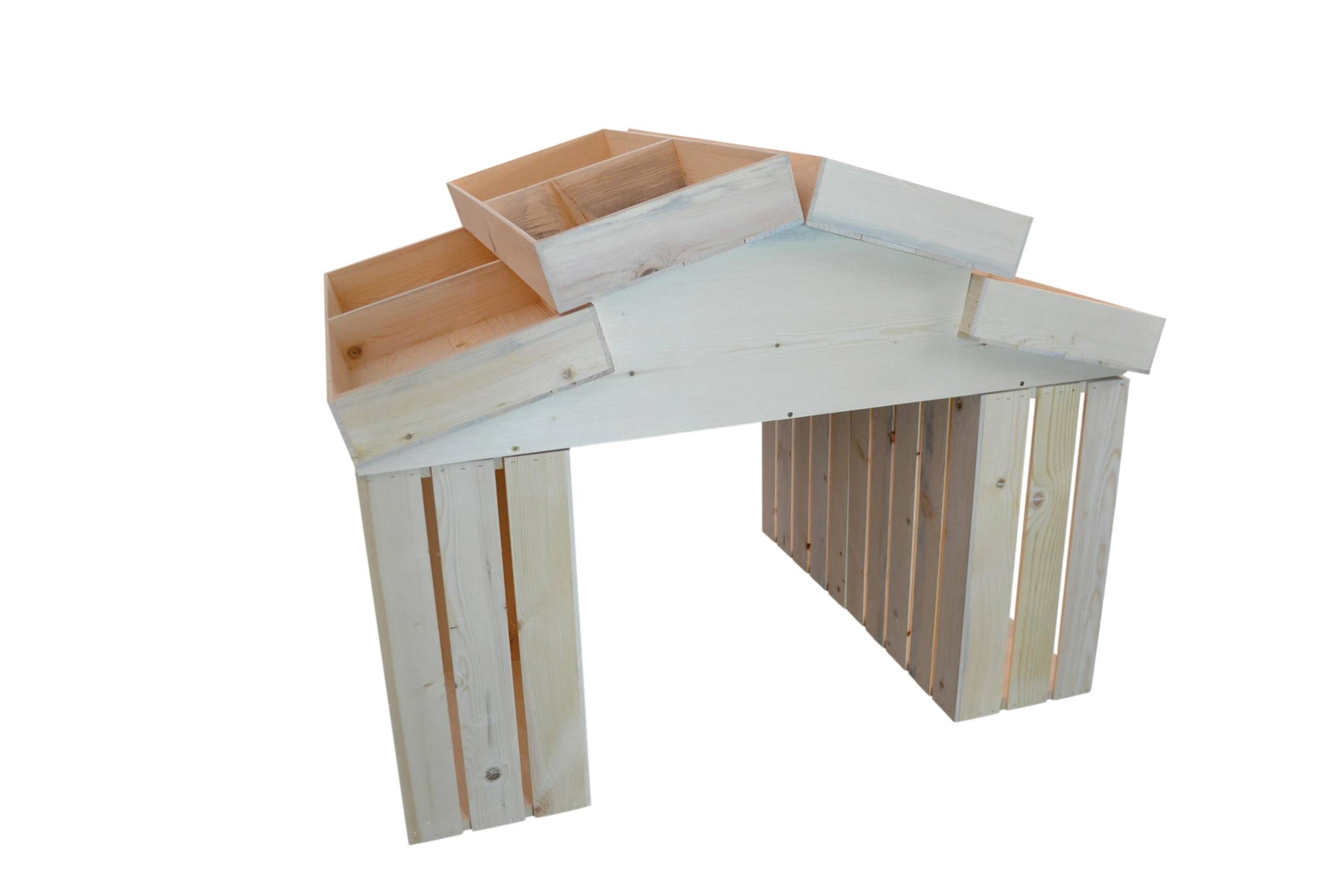 Poole & Sons Inc. - Wholesale Retailer Display Stand/Case - Wooden Double Sided Store Display3