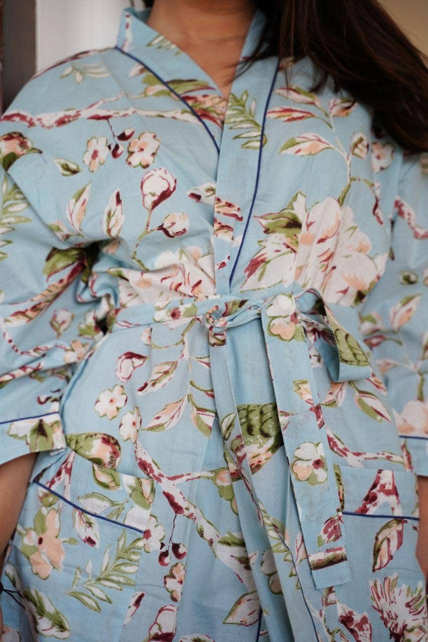 Hopes Unlimited - Wholesale Robe - Women's - Robe Cotton Printed4