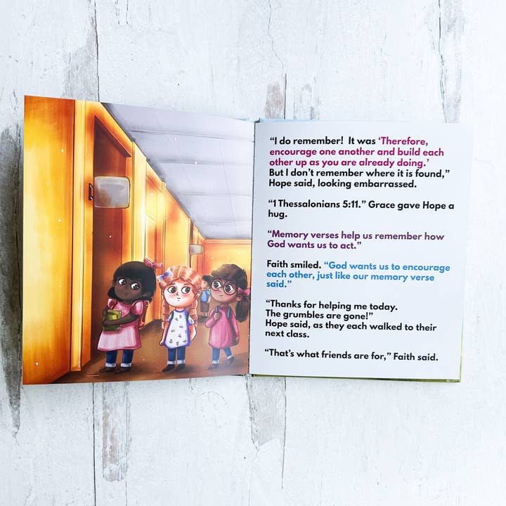 EllyandGrace - Wholesale Doll - Kids - Faith, Grace, Hope, Full Linen Doll and Christian Book Set17