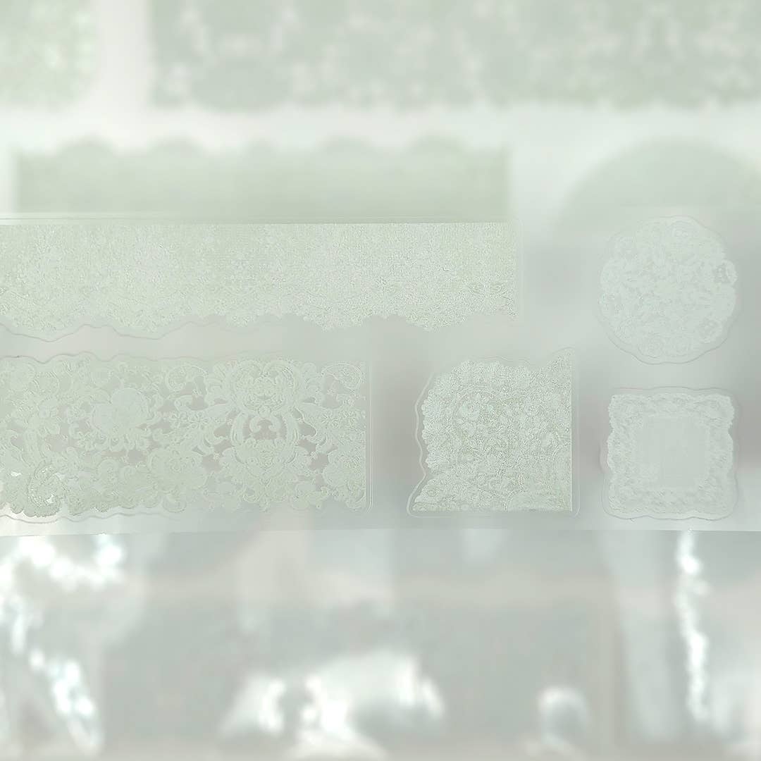 MIC & MIM Premium Paper Shop - Wholesale Sticker - MIC | PET Tape (3D Glossy & Kiss-cut): The Lacekeeper7