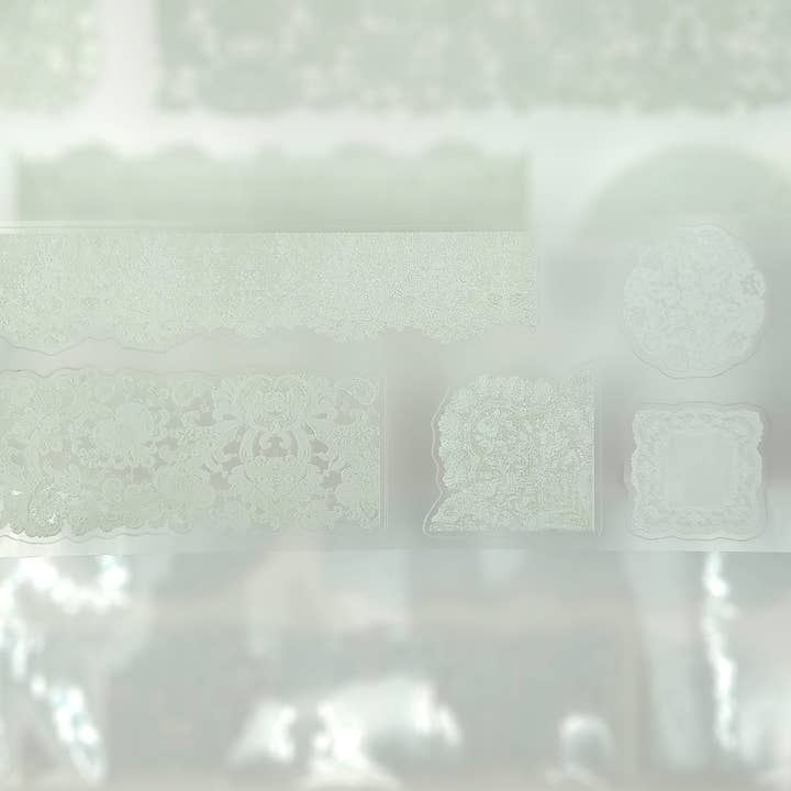 MIC & MIM Premium Paper Shop - Wholesale Sticker - MIC | PET Tape (3D Glossy & Kiss-cut): The Lacekeeper7