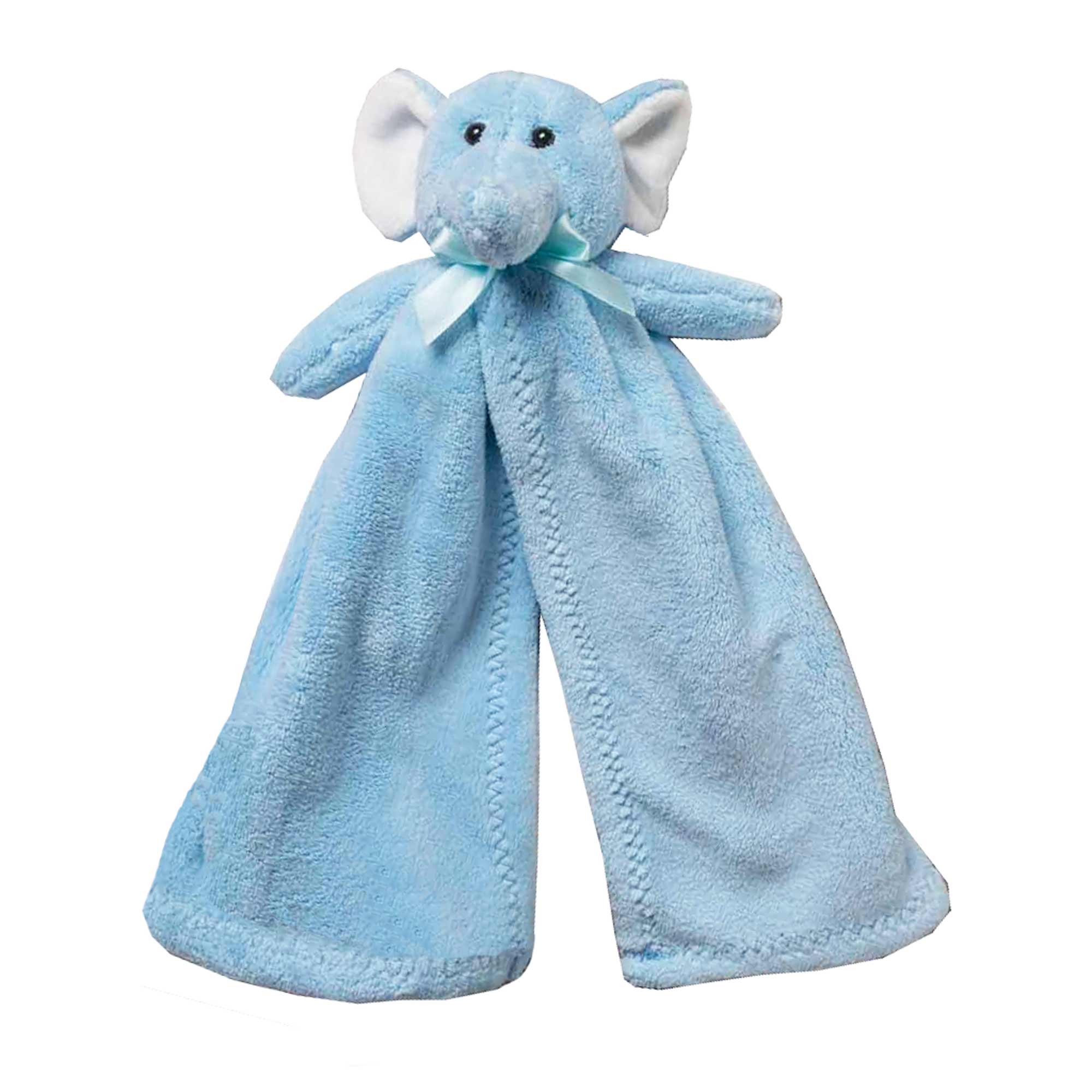 DIBSIES - Wholesale Security/Cuddle Blanket - Baby - Plush Baby Cuddler - Bear, Bunny, and Elephant2