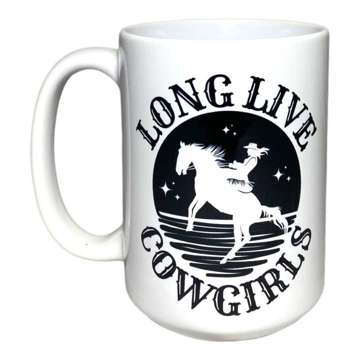 Tasse Long Live Cowgirls pour la vente par Cultured Coast