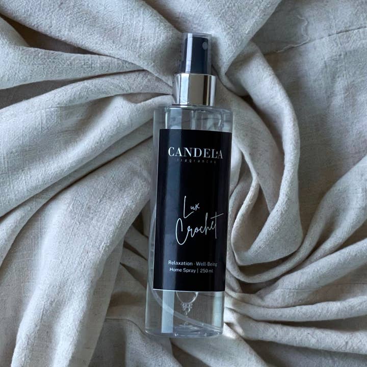 Home Spray Lux Crochet - 250 ml für den Großhandel von Candela Fragrances