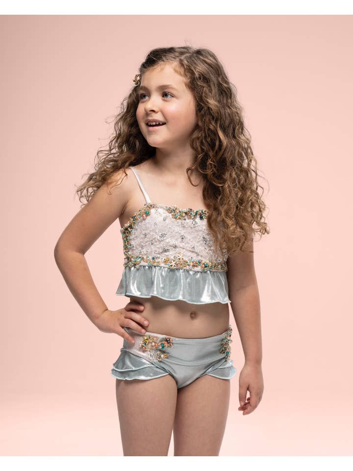 Lottie Holiday – Fato de banho de duas peças – Criança por atacado – Fato de Banho Místico para Meninas