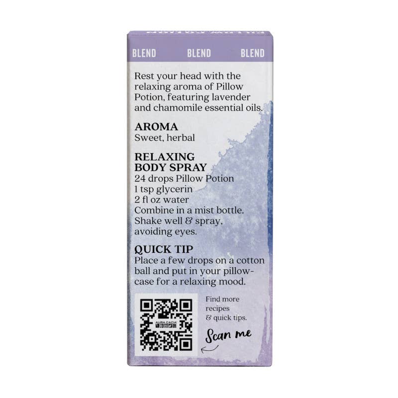 Aura Cacia - Wholesale Essential Oil - Pillow Potion 100% Pure Essential Oil Blend, 0.5 Fl Oz5