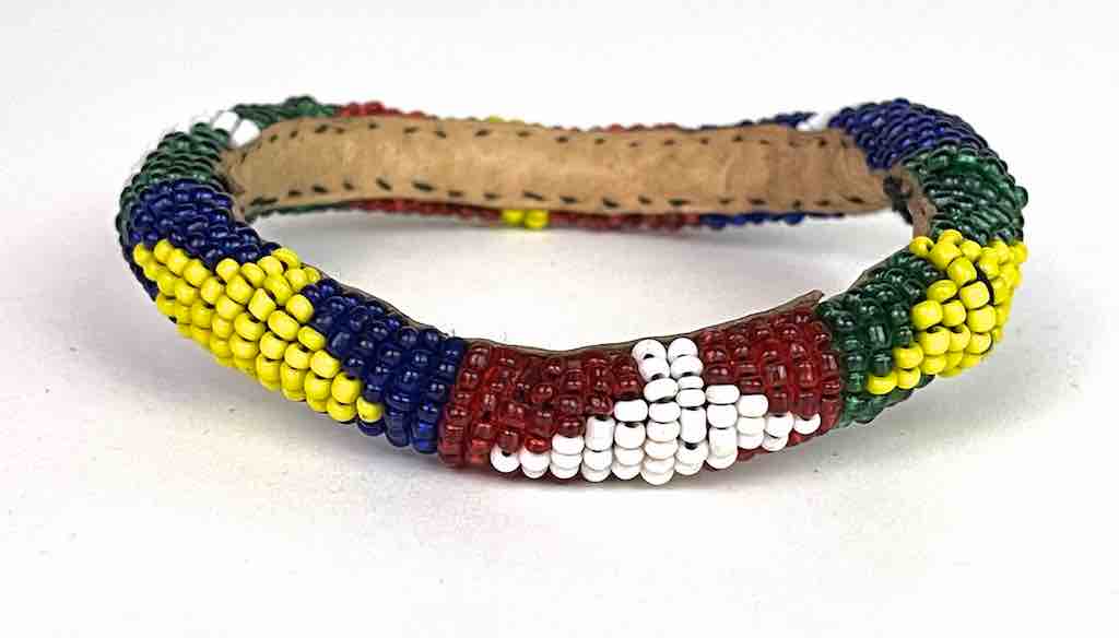 The Niger Bend - Vente Bracelet de perles - Bracelets contemporains en cuir perlé Yoruba4