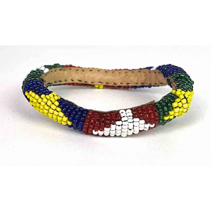 The Niger Bend - Vente Bracelet de perles - Bracelets contemporains en cuir perlé Yoruba4