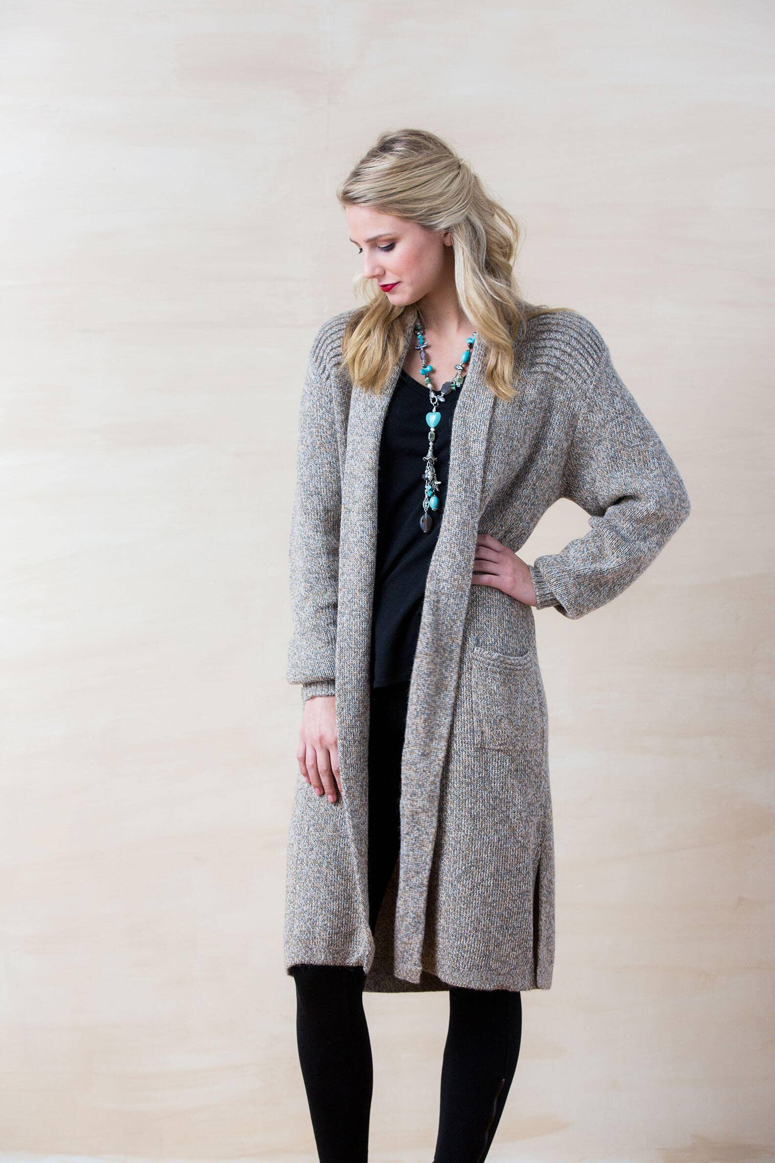 Simply Natural Alpaca - Wholesale Cardigan - Women's - California Largo5