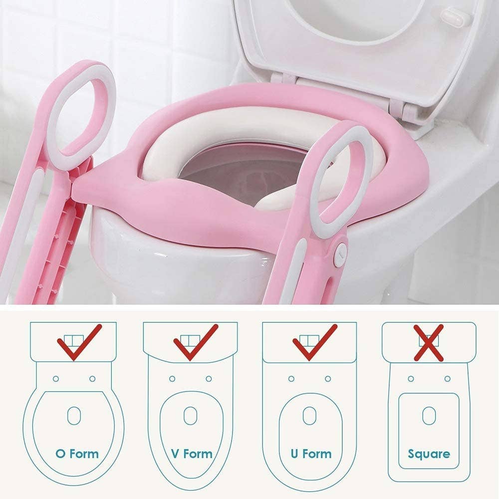 Above Edge - Wholesale Potty Supplies - Kids & Baby - Potty Training Toilet Seat Step Stool Ladder for Kid and Bab5