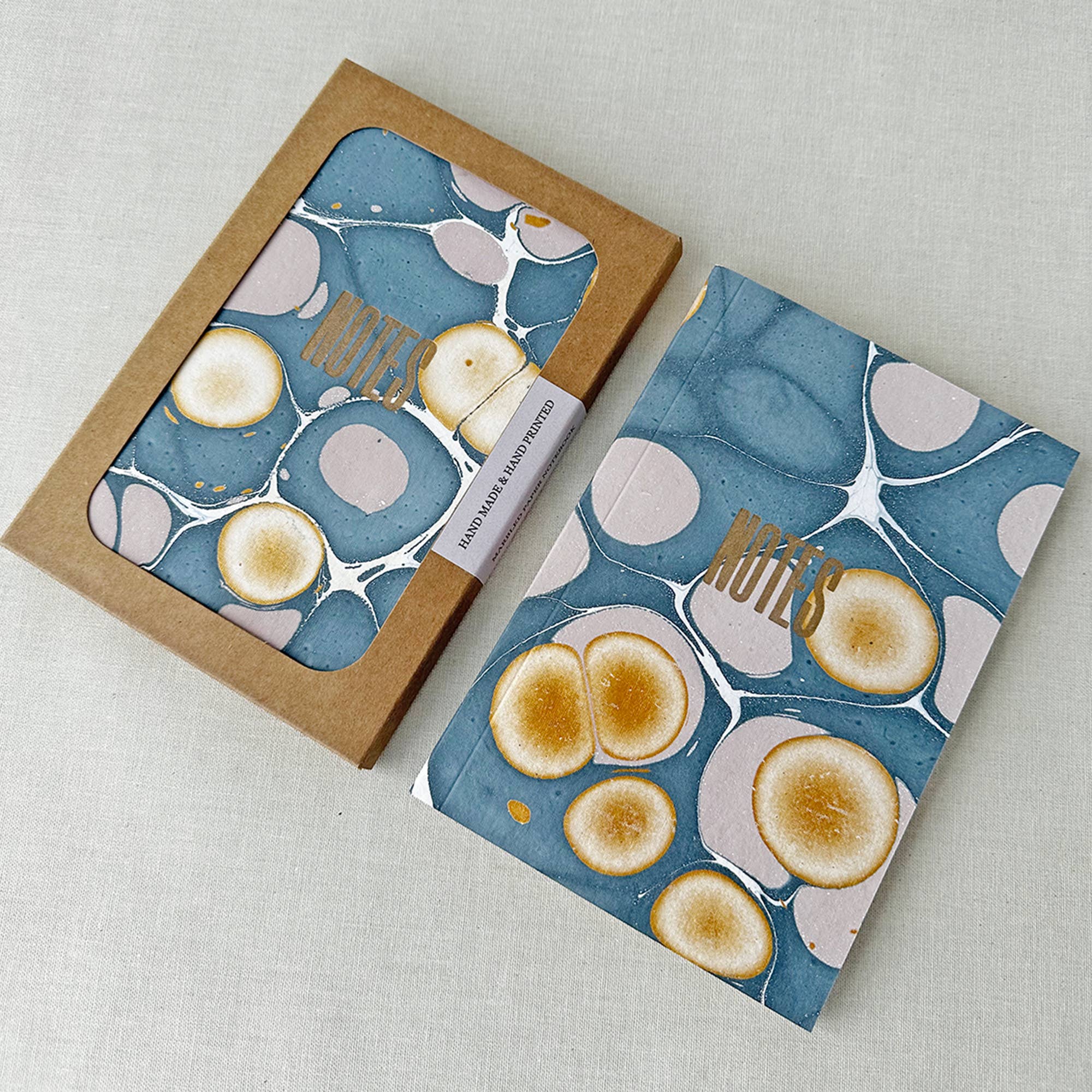 Sukie – wholesale Notebook – Marbled Notebook Blue & Pink6