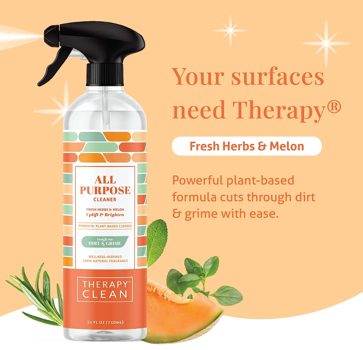 Therapy Clean – Engroshandel Rengøringsspray til alle formål – All Purpose Cleaner 710 ml8
