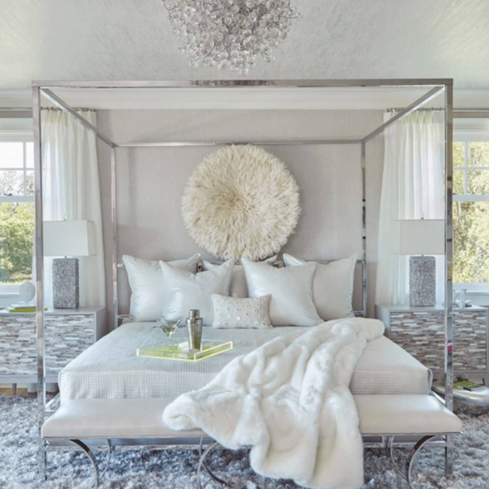 Juju Hat Wholesale - Wholesale Wall Accent - Authentic Juju Hat White Cream XL 40"-100cm African Wall Art0