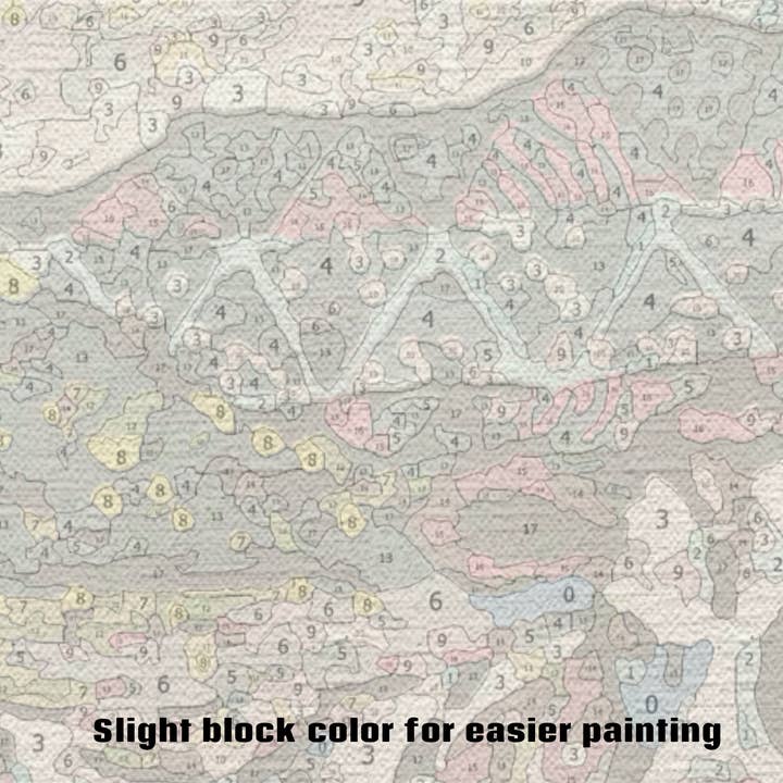 Heather Freitas - Wholesale DIY Craft Kit - Cows On The Farm - Paint by Numbers Kit1