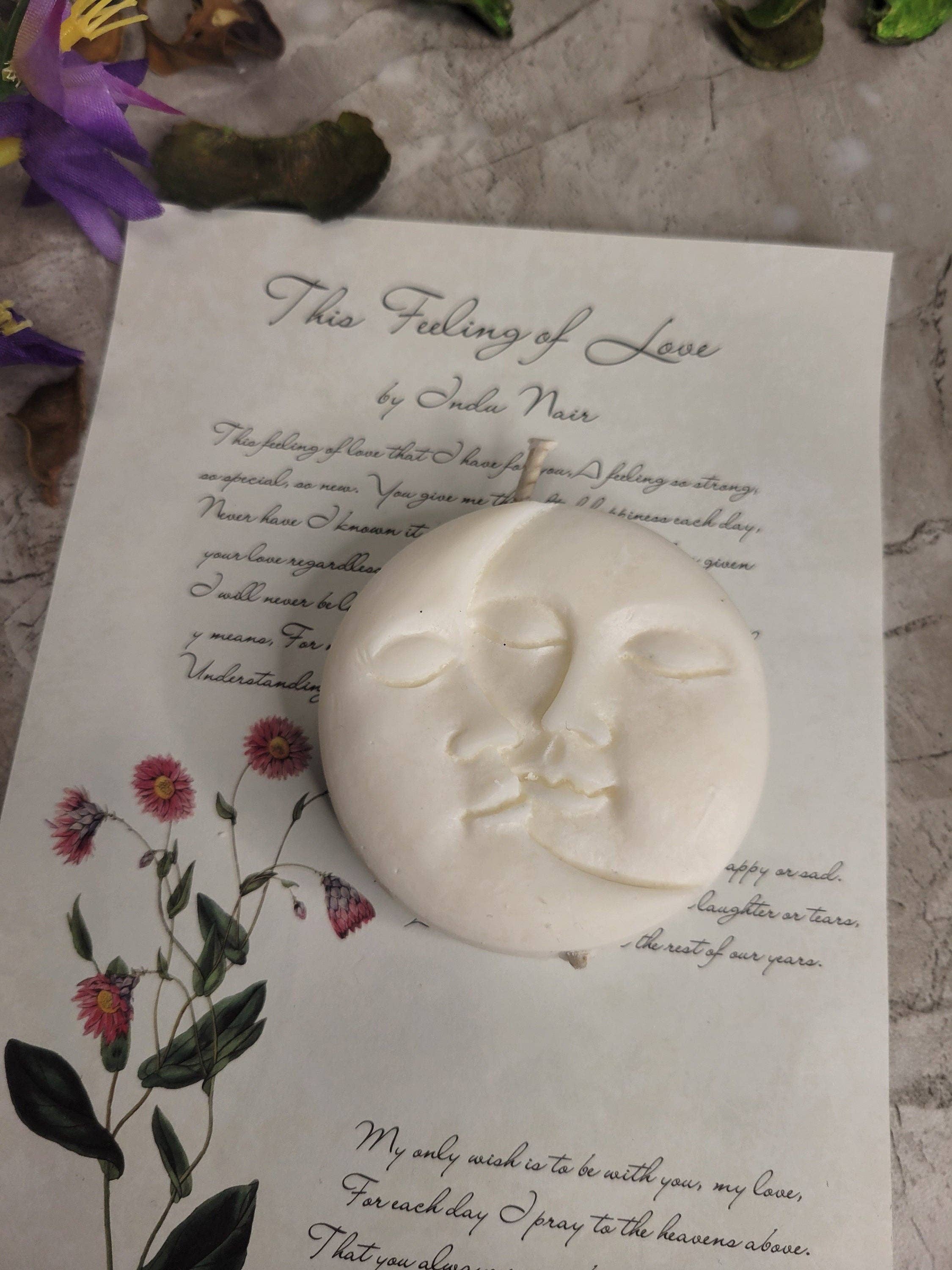 My Magic Place Shop - Wholesale Novelty Candle - Moon and Sun Soy Candle ,  Sun and Moon Candle, Moon Candle,2