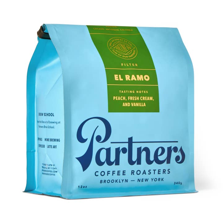 Partners Coffee Roasters - Vente Grains de café - Colombie - El Ramo - 12 oz - Café à grains entiers1