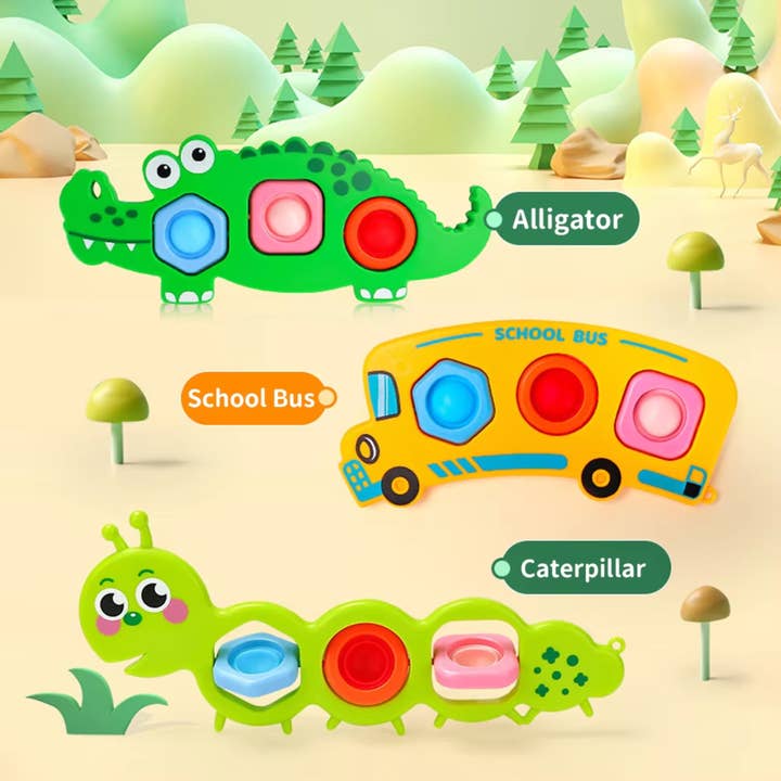 JSBlueRidge Toys - Wholesale Fidget Toy - Kids - Educational Stress Relief Fidget Kids Toy- Assorted1