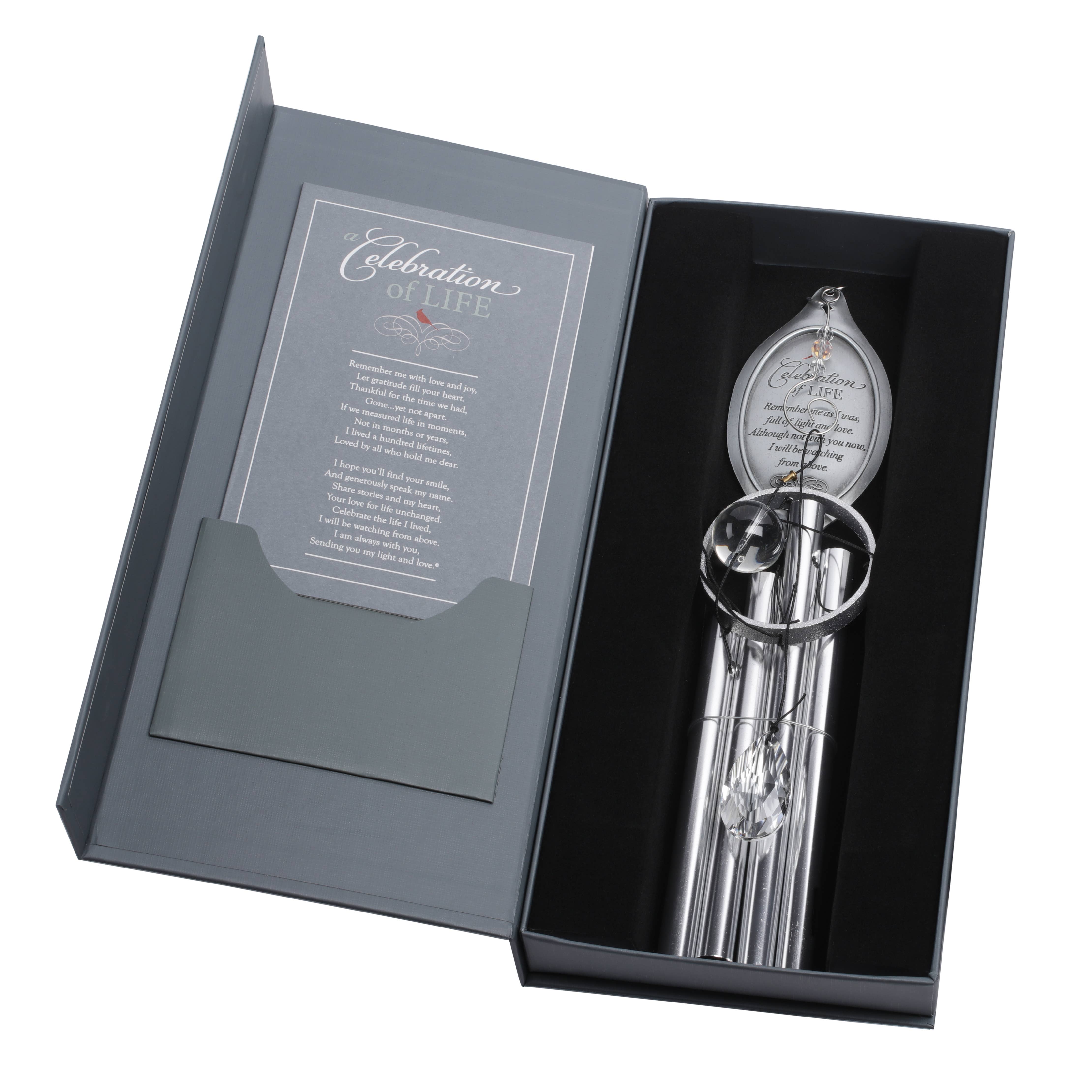 The Grandparent Gift Co. Inc. - Vente Carillons - Carillon à vent commémoratif Celebration Of Life, coffret cadeau 63603