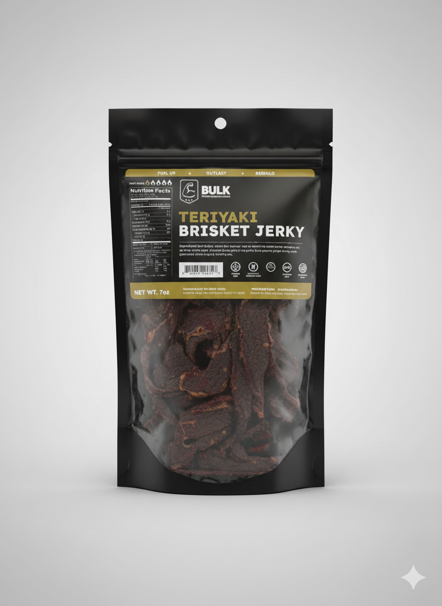 BULK Jerky - Wholesale Jerky - Brisket Beef Jerky - All Natural30