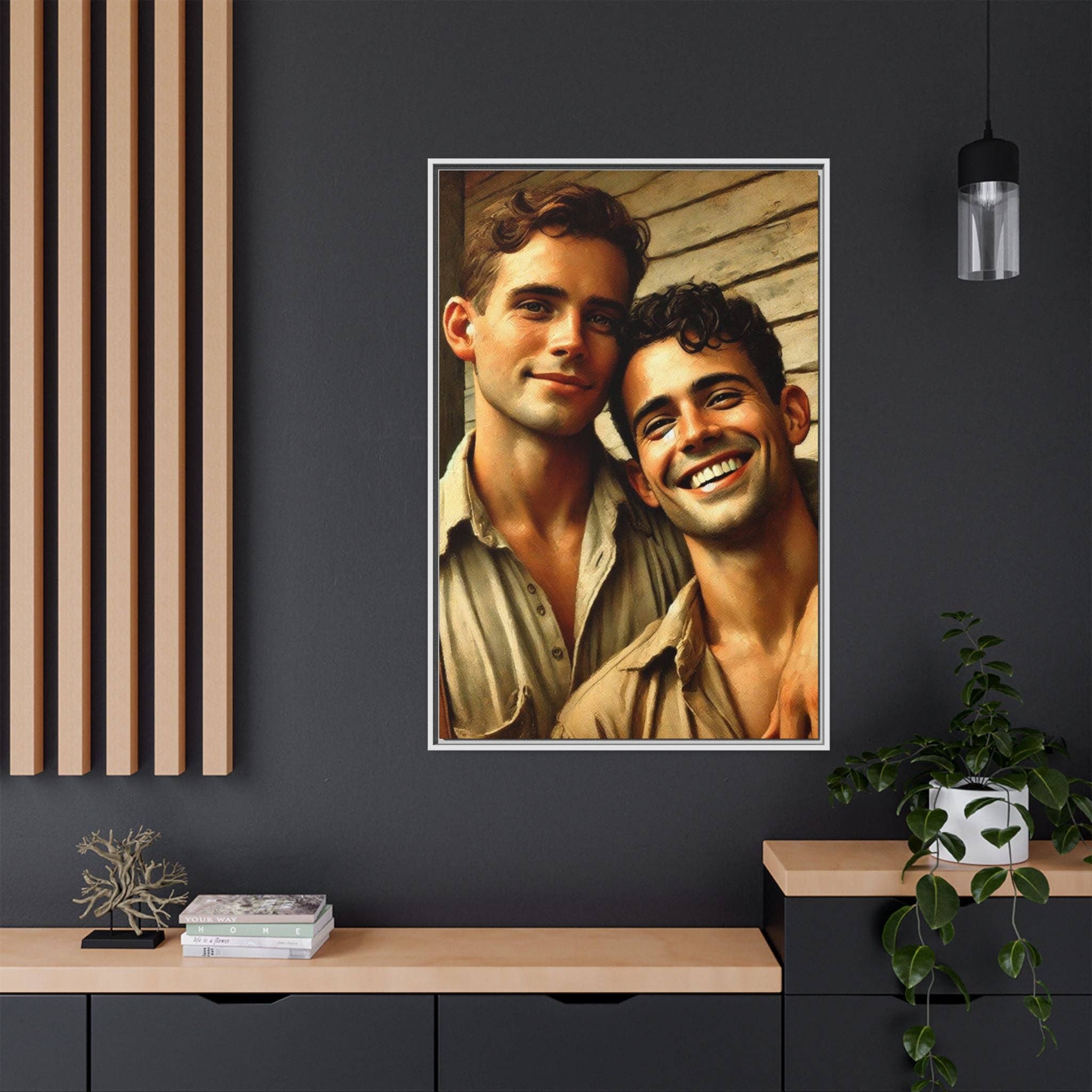 Walt & Pete - Wholesale Art Print - Missing Art Studies - Grant 01029