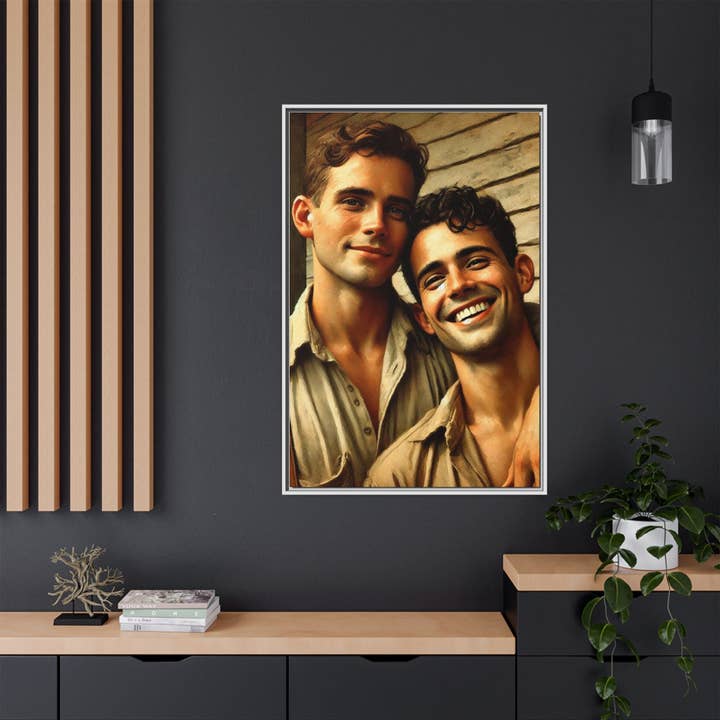 Walt & Pete - Wholesale Art Print - Missing Art Studies - Grant 01029