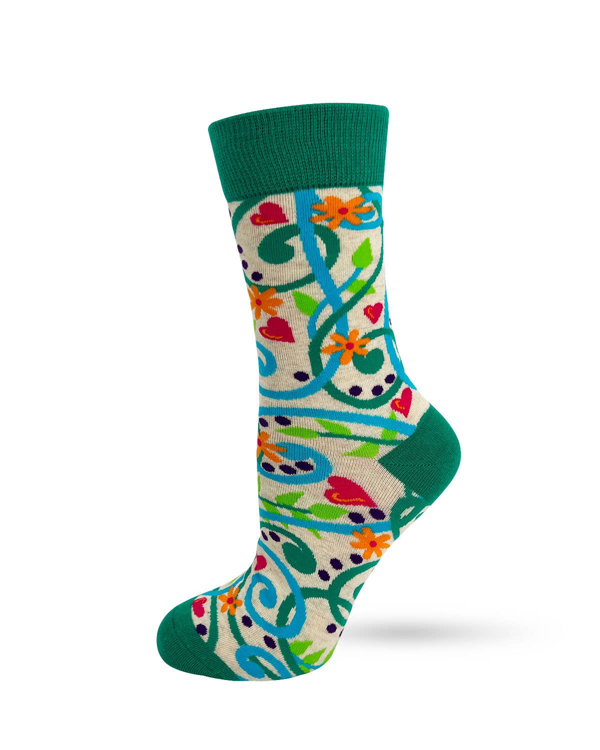 Fabdaz - Wholesale Socks - Women's - Count Your Blessings Women's Crew Socks2