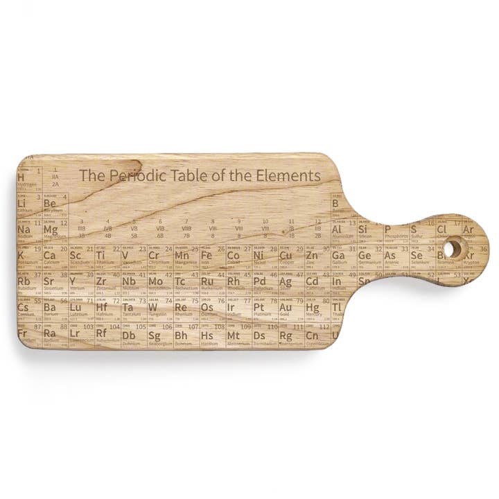 LumEngrave - Wholesale Cutting Board - PERIODIC TABLE OF ELEMENTS Laser Engraved Wood Cutting Board