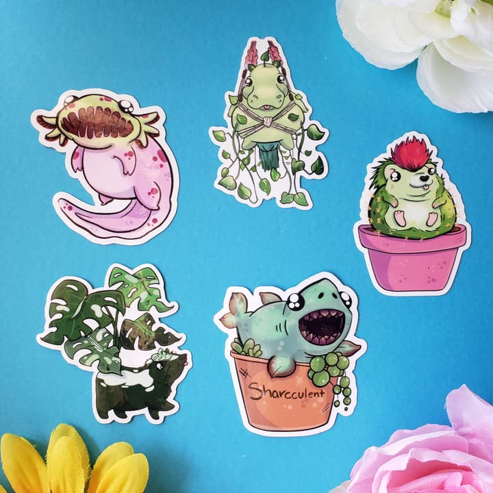 Mashables Nursery Sticker Pack (5 stickers) for wholesale by Meg's Mashables