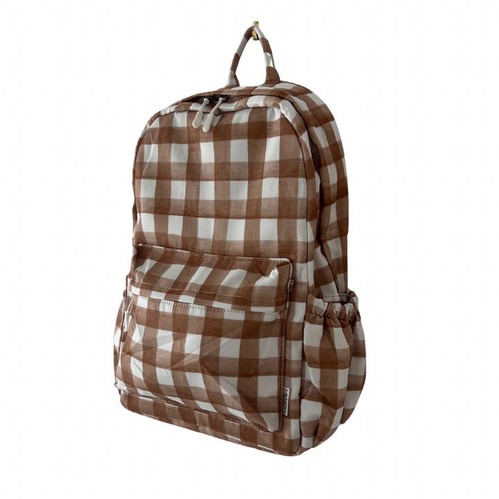Gingham Backpack for wholesale by La Luna Kids
