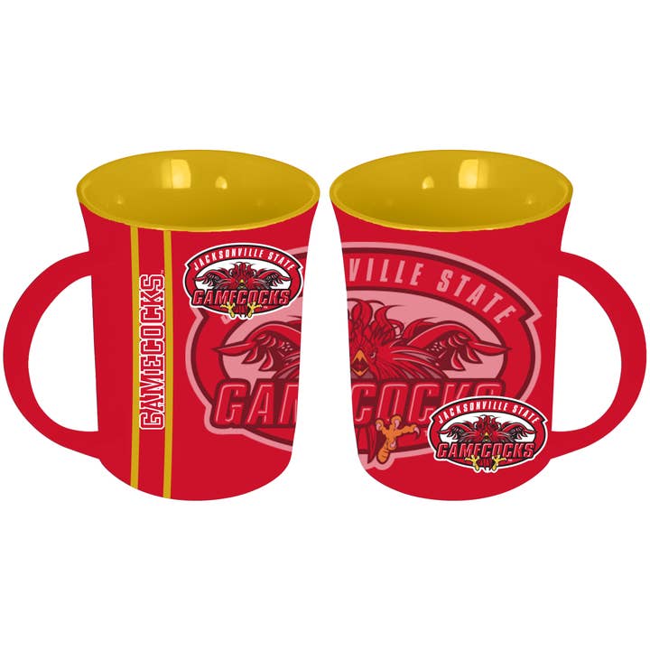 The Memory Company - Wholesale Coffee Mug - 15oz Reflective Mug, Jacksonville State Gamecocks