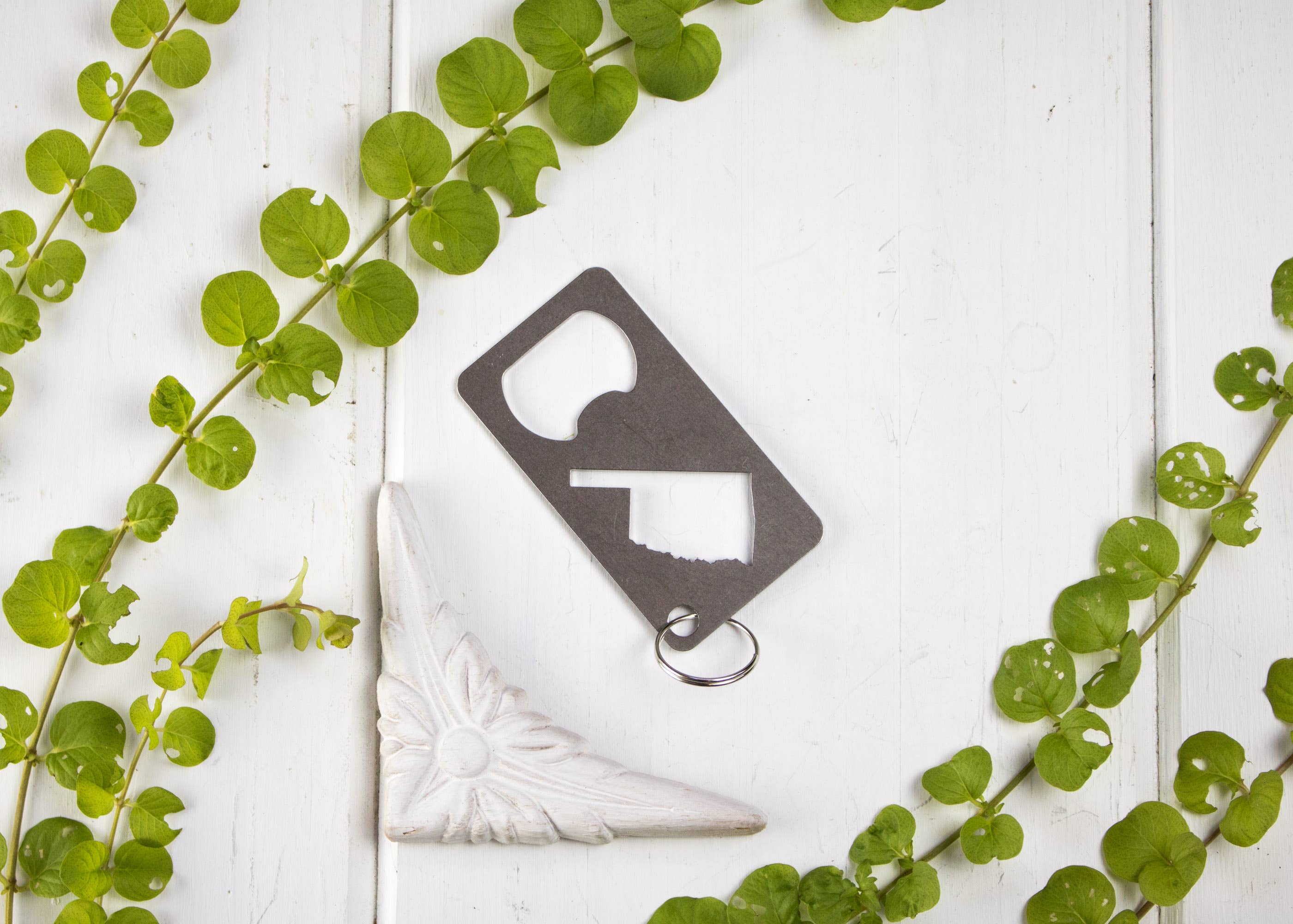 Iron Maid Art - Wholesale Bottle/Wine Opener - Oklahoma State Stainless Steel Beer Bottle Opener Gift Bar1